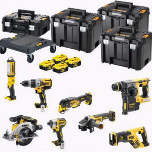 DeWalt DCK853P4T Set avantage 8 pièces | 4 x 18 V 5,0 Ah dans coffrets T-Stak