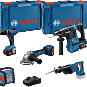 Bosch Bleu – Set sans fil 18 V avec 5 machines