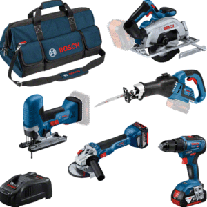 Bosch Bleu – Kit sans fil 18 V – 5 outils