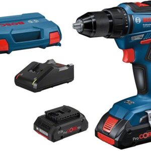 Bosch Professional GSR 18V-55 – Perceuse-visseuse sans fil | 4,0 Ah Li-Ion