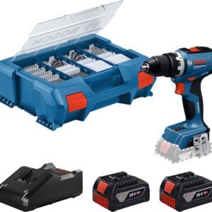 Bosch Bleu GSR 18V-65 – Set de visseuse-perceuse sans fil