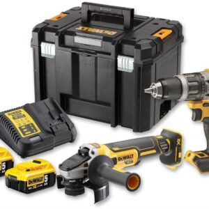 DeWalt DCK551P3T-QW | Set Combo 5 pièces 18V XR | DCD796 + DCF887 + DCS391 + DCS331 + DCL050 | 3x batterie 5,0 Ah et chargeur