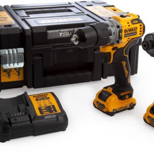DeWalt DCK2111L2T pack promotionnel DCD706 perceuse-visseuse à percussion + DCF801 visseuse à chocs 12V 3,0Ah XR