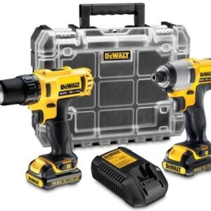 DeWalt DCK384P2T-QW | Kit combo XR 18V | DCD796 + DCF887 + DCG405 | 2 x batterie 5,0 Ah et chargeur multiple