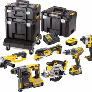 DeWalt DCK654P3T Pack complet | 18 V 5,0 Ah Li‑Ion | 3 batteries