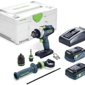 Festool Visseuse-perceuse sans fil TDC 18/4 5,0/4,0 I-Plus