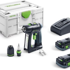 Festool C 18 HPC 4,0 I-Plus – Set de perceuse-visseuse sans fil | 18 V