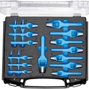 Jeu d’emporte-pièces Gedore 2-22 mm en I-Boxx 72®