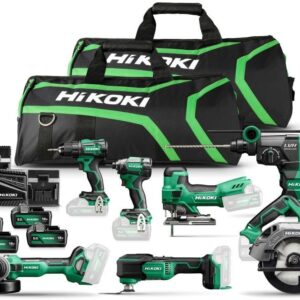 Hikoki KC18H7A 505 Pack Avantage 18 V | 7 × machines 18 V | 5 × batteries 5,0 Ah et chargeur rapide