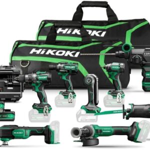 Hikoki KC18H8A MVA4 Pack Avantage 18 V | 8 outils 18 V | 4 × Batteries BSL36A18X et chargeur