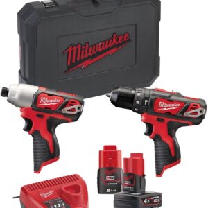 Milwaukee M12 BPP2B-421C | Pack d’alimentation M12 (2,0 – 4,0 Ah)