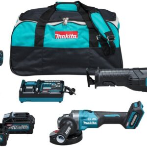 Makita DK0159G301 | Kit combiné | 40 V Max | Batterie 4,0 Ah