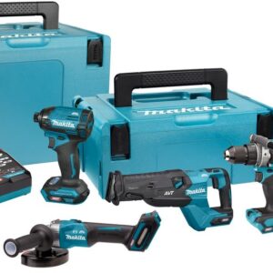Makita DK401NX | Set combo XGT 40 V Max | DF001G + TD002G + GA005G + JR002G