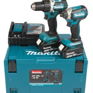 Makita DLX2189TJ 18V 5,0Ah – Ensemble combo perceuse-visseuse DDF484 et visseuse à chocs DTD153
