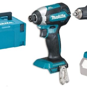 Makita DLX2289ZJ Pack combiné (machines seules) – DDF485 perceuse-visseuse 18V + DTD153 visseuse à chocs sans fil