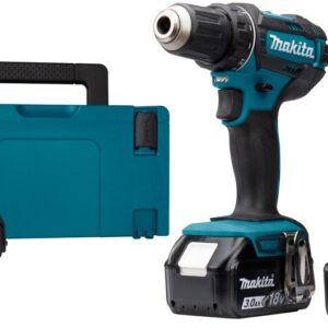 Makita DLX2339J 18V Perceuse-visseuse DDF482 + Visseuse à chocs DTD156 – Pack combiné (2 × batterie 3,0Ah)