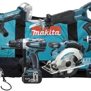 Makita DLX6011 | Set combo 6 pièces sur batterie 18 V Li-Ion (3 × 3,0 Ah)