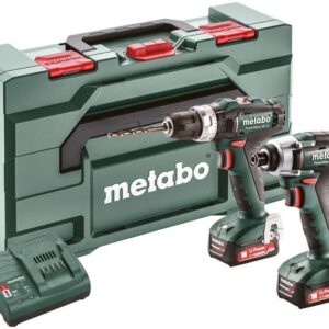 Metabo – Combo Set sans fil 2.7.2 | 12 V | SSD 12 Visseuse à chocs + SB 12 Perceuse-visseuse à percussion