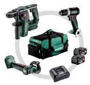 Metabo Pack Combo 3.1.1 | 18 V – Comprend batteries et chargeur