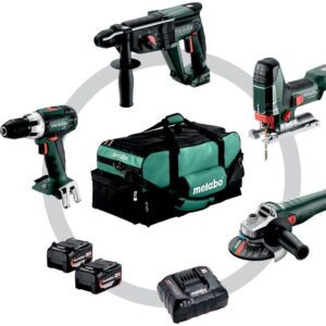 Metabo Pack Combo 4.1.4 | 18 V | Comprend batteries et chargeur