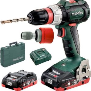 Metabo BS 18 LT BL Q Perceuse-visseuse sans fil 18 V avec 2×4 Ah LiHD