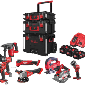 Milwaukee M18 FPP8E-553P | Pack d’alimentation 8 pièces 18V 5,5 Ah en coffret PACKOUT