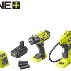 Ryobi R18IWPI-115G | Kit combiné 2 pièces sans fil ONE+ 18V