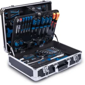 Scheppach Mallette d’outils remplie 141 pièces