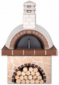 Pizzaoven Sxistolithos Brown Firebrick Professional
