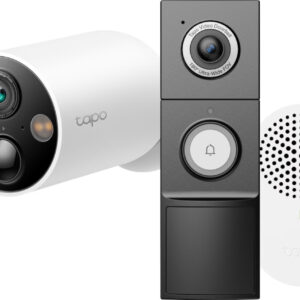 TP-Link Tapo C425 + D235 Smart Battery & Wired Doorbell