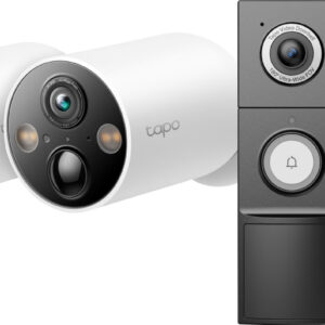 TP-Link Tapo C425 2-pack + D235 Smart Battery & Wired Doorbell