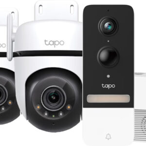 TP-Link Tapo C520WS 2-pack + Smart Battery Video Doorbell D230S1