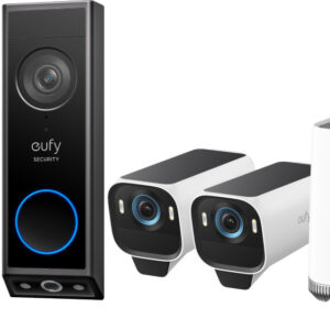 EufyCam S3 Pro Duo Pack + Eufy Video Doorbell E340 + Chime