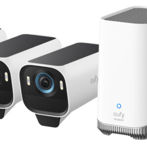 EufyCam S3 Pro 3-Pack + Video Doorbell E340 + Chime