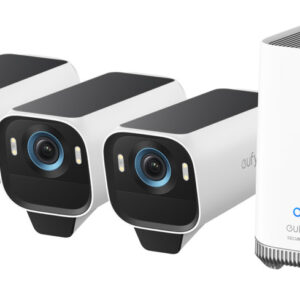 EufyCam S3 Pro 4-Pack + Video Doorbell E340 + Chime