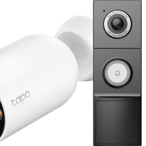 TP-Link Tapo C460 + D235 Smart Battery & Wired Doorbell