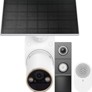 TP-Link Tapo C460 Solar Kit + D235 Smart Battery & Wired Doorbell