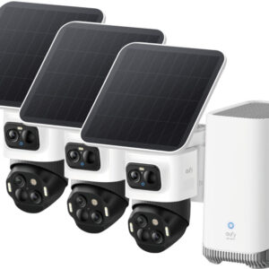 Eufycam S4 3-pack + HomeBase 3