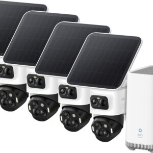 Eufycam S4 4-pack + Homebase 3