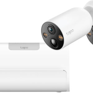 TP-Link Tapo C460 Duo Pack + H500 Smart HomeBase + D235 Smart Battery & Wired Doorbell