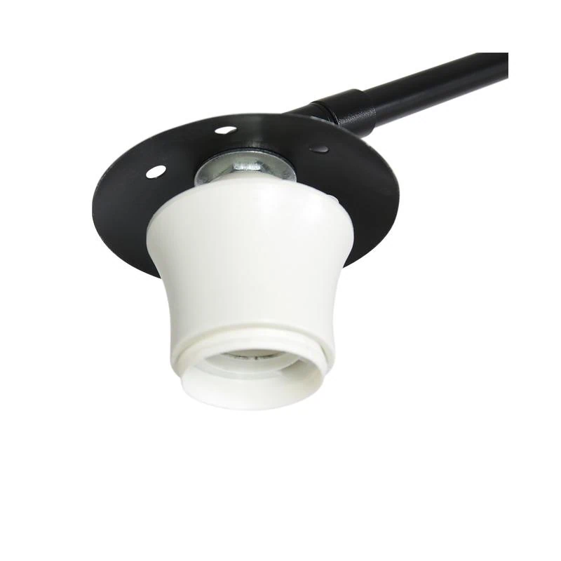 Ariana 1-lichts Vloerlamp Zwart met Groen Velvet kap – Image 3