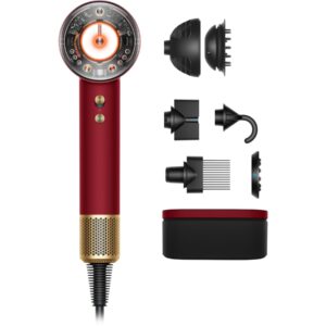DYSON Supersonic Nural Föhn – Red Velvet / Gold