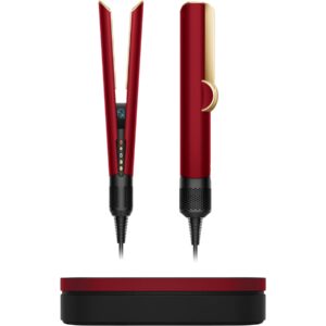 DYSON Airstrait Stijltang – Red Velvet / Gold