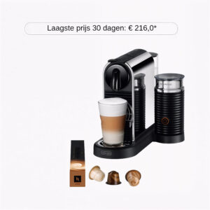 De’Longhi Nespresso Citiz & Milk Platinum EN330.M Métal