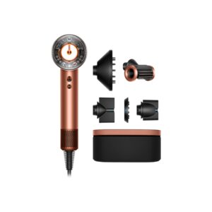 DYSON Supersonic Nural Curly + Coily – Amber Silk Föhn (Roze)
