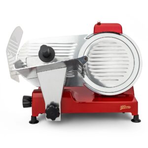 H.KOENIG MSX254 Trancheuse à viande professionnelle Rouge