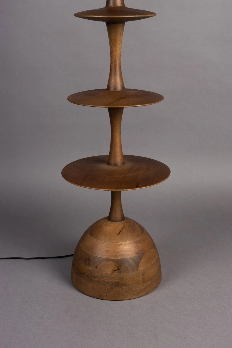 Cath 1-lichts Vloerlamp Walnoot – Image 5