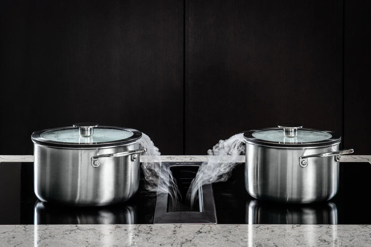 DUCQ Downdraft Batterie de cuisine 14 pièces – avec couvercles en verre – Image 5