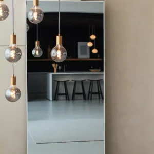 MIROIR FINN Rectangulaire | 180 cm x 80 cm – Mat Blanc