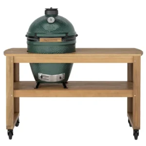 Table en eucalyptus Big Green Egg Medium ensemble